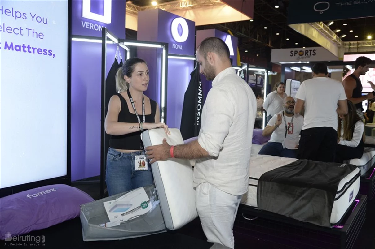 Fomex Mattress at Beirut Sports Festival